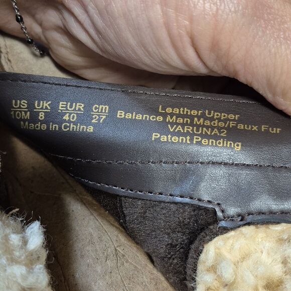 Naturalizer Veruna2 Size 10 Oatmeal Chunky Heel Boot - New - Picture 6 of 9